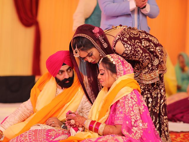 Avineet and Simarpreet&apos;s wedding in Central Delhi, Delhi NCR 110