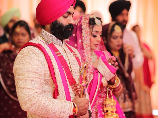 Avineet and Simarpreet&apos;s wedding in Central Delhi, Delhi NCR 120
