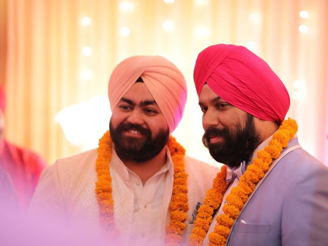 Avineet and Simarpreet&apos;s wedding in Central Delhi, Delhi NCR 142