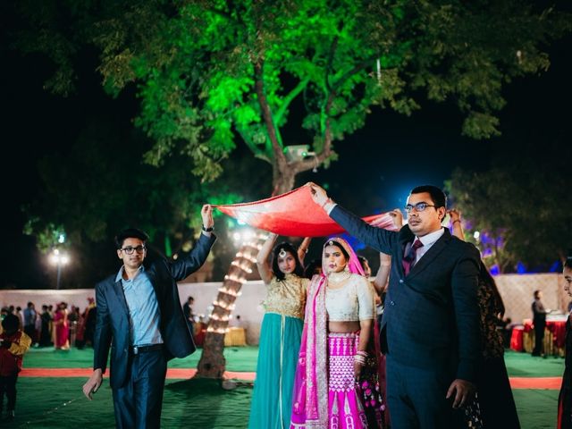 Anubha and Pratham&apos;s wedding in Jaipur, Rajasthan 50