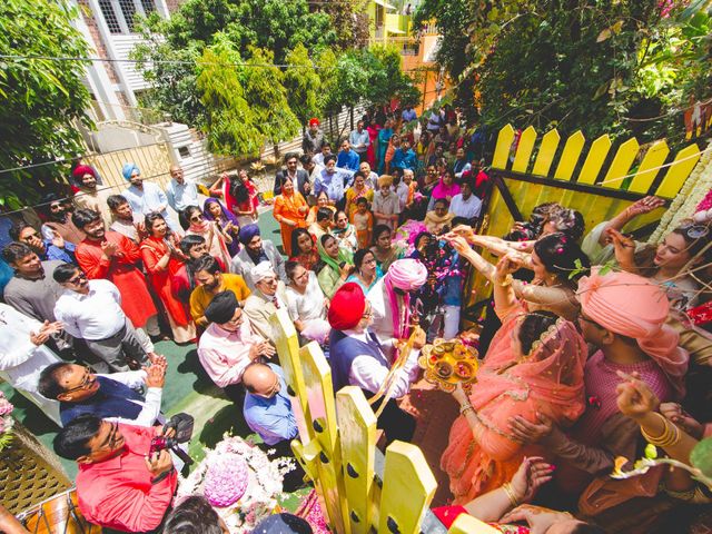 Purvai and Sarab&apos;s wedding in Dehradun, Uttarakhand 30