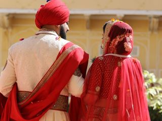 The wedding of Alisha  and Bikram