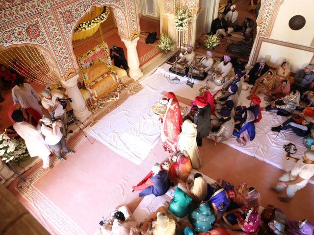 Alisha  and Bikram&apos;s wedding in Jaipur, Rajasthan 10