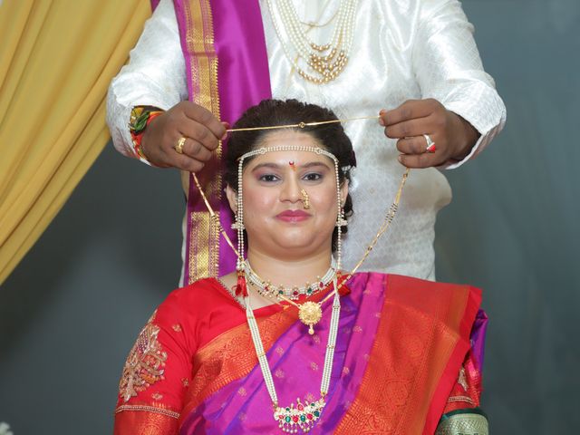 Samruddhi and Ajinkya&apos;s wedding in Pune, Maharashtra 28
