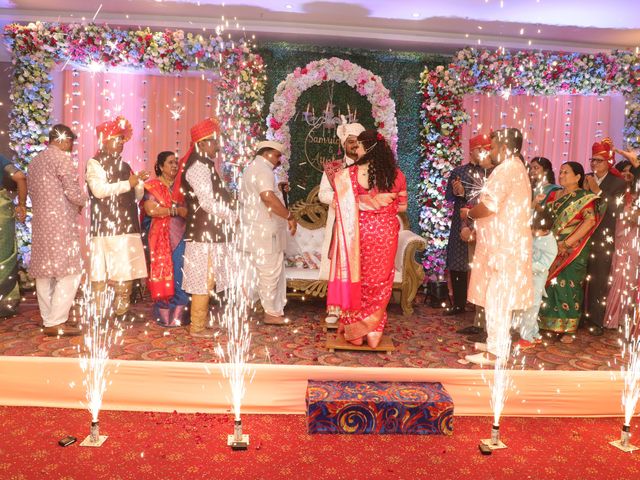 Samruddhi and Ajinkya&apos;s wedding in Pune, Maharashtra 31