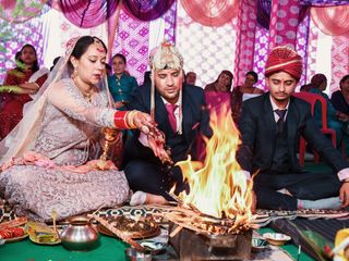 The wedding of Rohit and Aditi