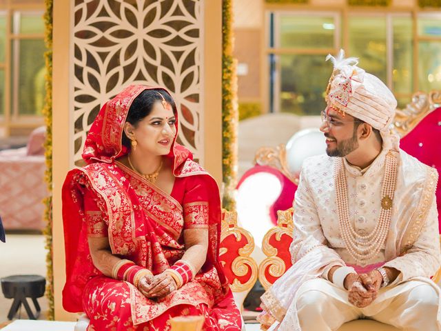 Surabhi and Tushal&apos;s wedding in Lucknow, Uttar Pradesh 130