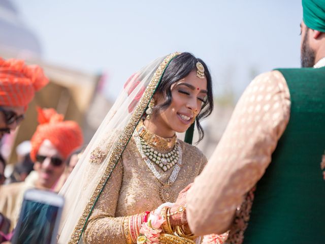 Manali and Amit&apos;s wedding in Jaipur, Rajasthan 21