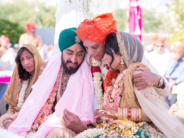 Manali and Amit&apos;s wedding in Jaipur, Rajasthan 31