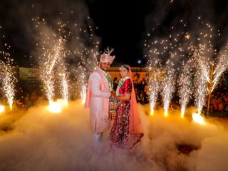 The wedding of Vishal and Rupal