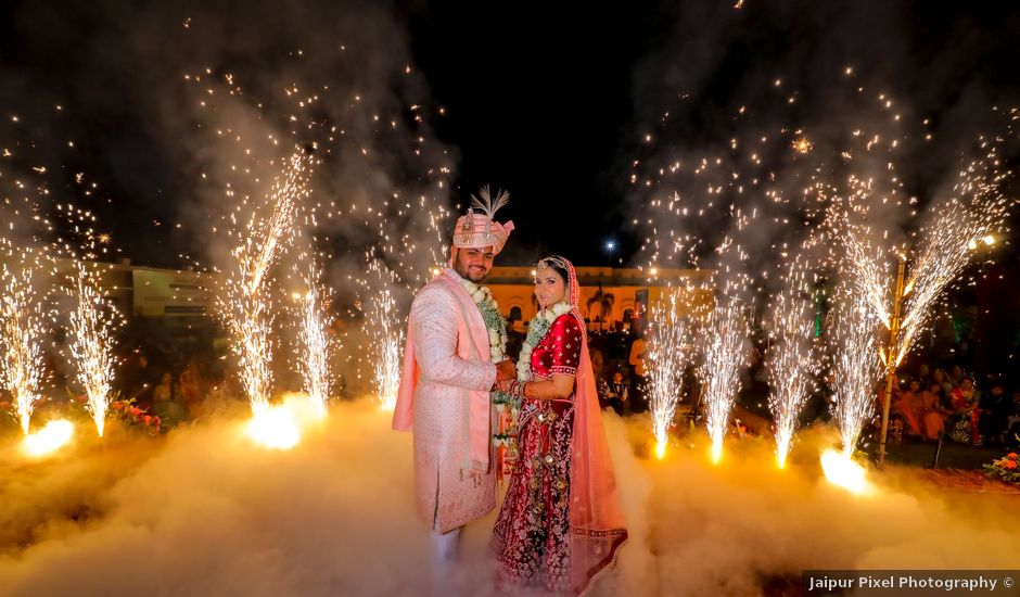 Vishal and Rupal's wedding in Ajmer, Rajasthan