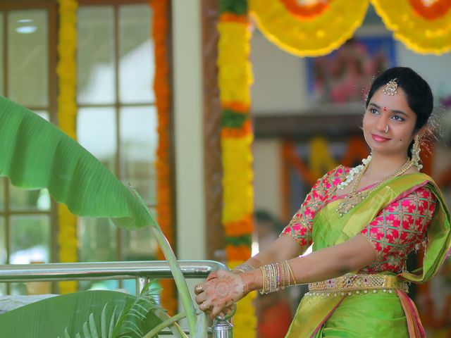 Sahiti and Hari&apos;s wedding in Guntur, Andhra Pradesh 2