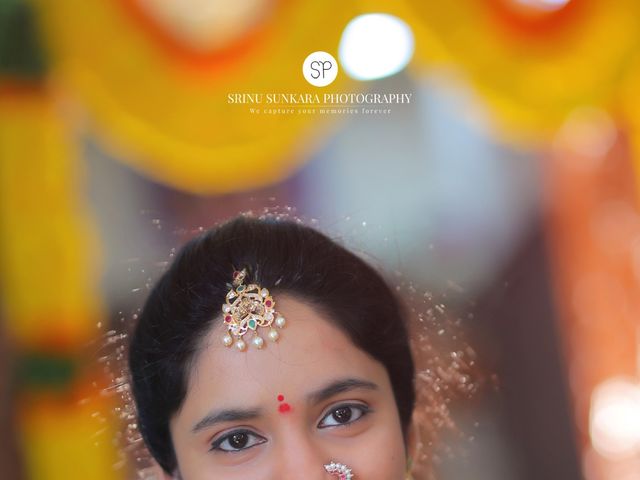 Sahiti and Hari&apos;s wedding in Guntur, Andhra Pradesh 4