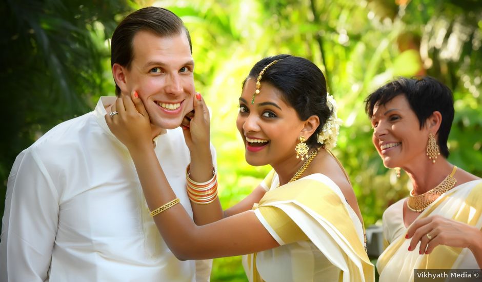 Sharon and Nikolaus's wedding in Kochi, Kerala