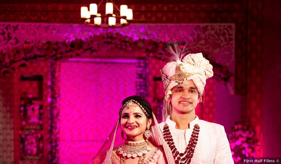 Somya and Charul's wedding in Mancherial, Telangana