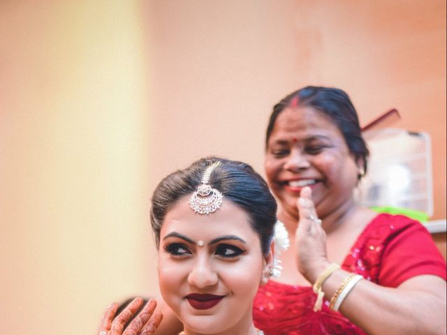 Akanksha and Ashok's wedding in Kolkata, West Bengal 19