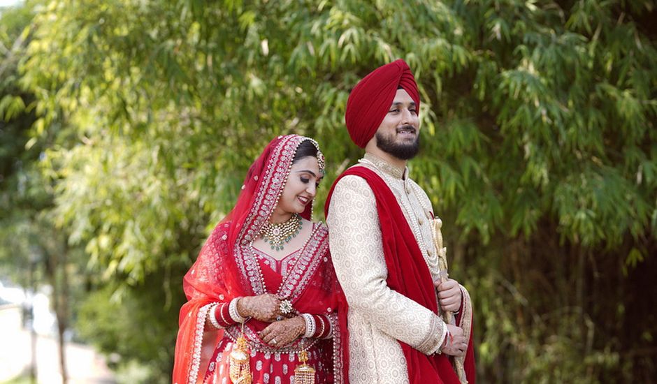 Dr. Harpreet Kaur and Dilraj Singh's wedding in Chandigarh City, Chandigarh