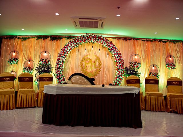 Prasanasa and Hridai Kiran&apos;s wedding in Medchal, Telangana 1