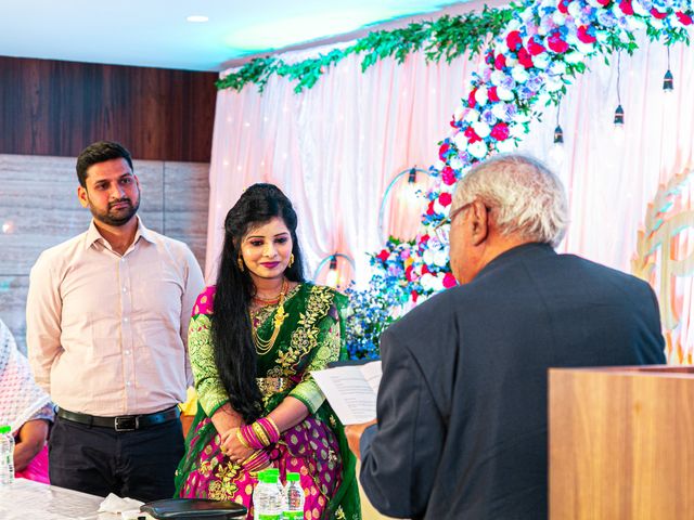 Prasanasa and Hridai Kiran&apos;s wedding in Medchal, Telangana 6