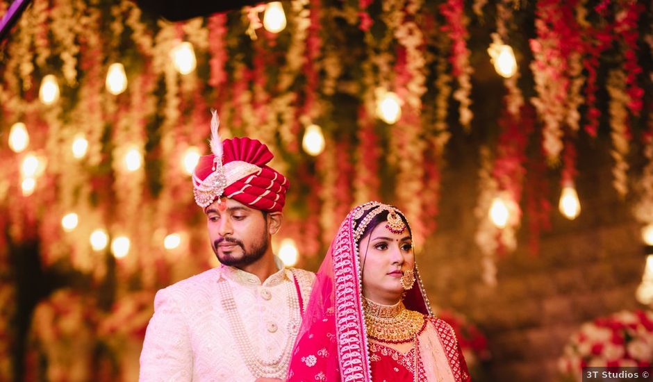 Abhishek and Antima's wedding in Greater Noida, Delhi NCR