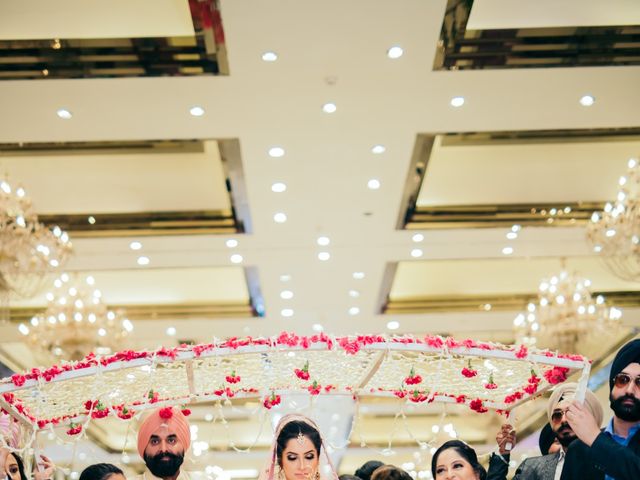 Maneet and Karanpreet&apos;s wedding in North Delhi, Delhi NCR 35