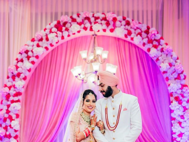 Maneet and Karanpreet&apos;s wedding in North Delhi, Delhi NCR 46