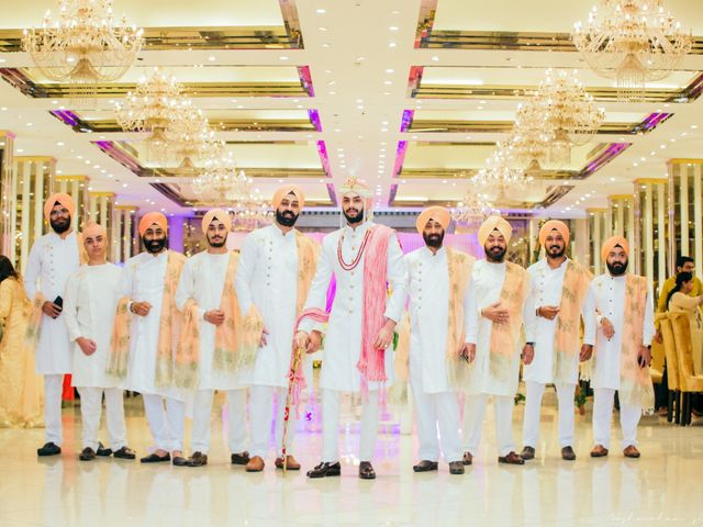 Maneet and Karanpreet&apos;s wedding in North Delhi, Delhi NCR 74