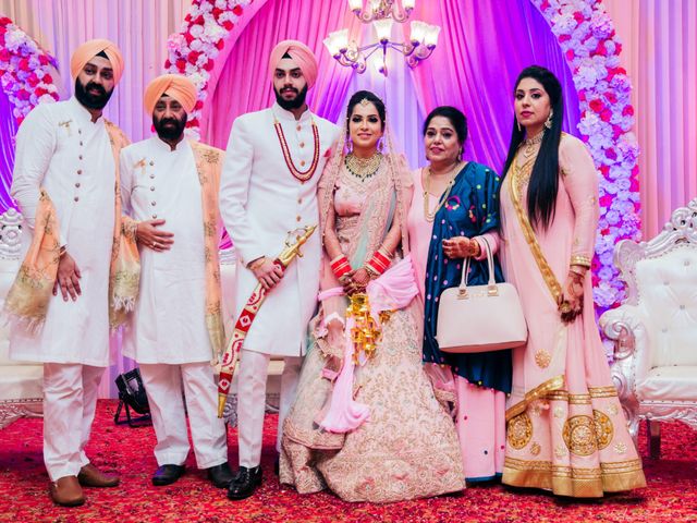 Maneet and Karanpreet&apos;s wedding in North Delhi, Delhi NCR 94