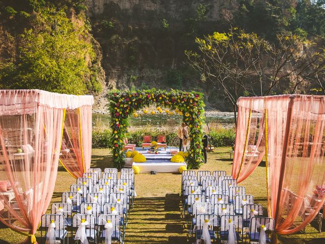 Annie and Vicky&apos;s wedding in Nainital, Uttarakhand 73