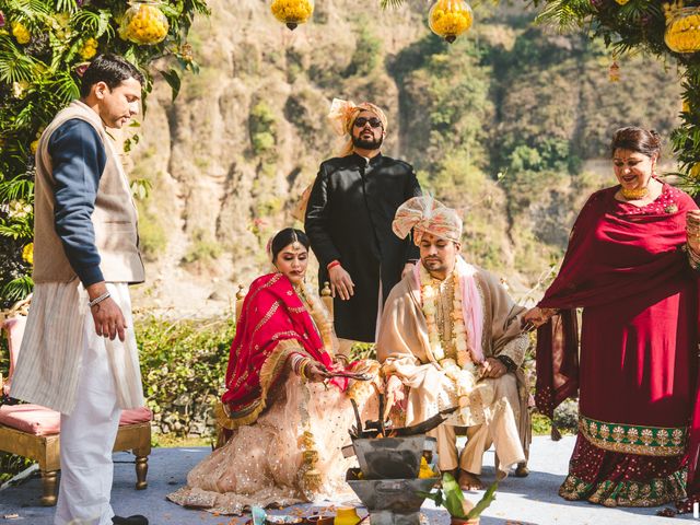 Annie and Vicky&apos;s wedding in Nainital, Uttarakhand 40