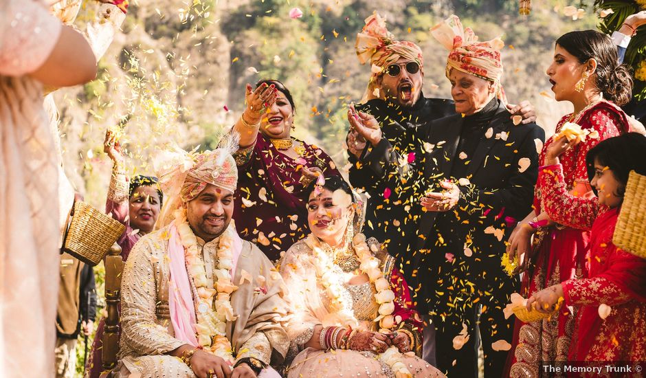 Annie and Vicky's wedding in Nainital, Uttarakhand