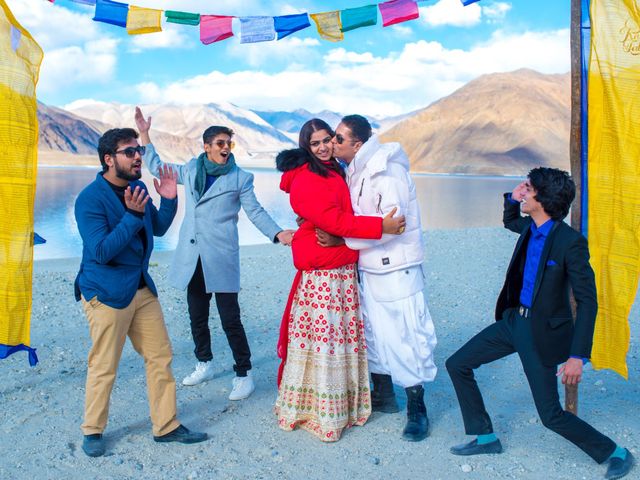 Sachi and Rikihil&apos;s wedding in Leh (Ladakh), Jammu and Kashmir 15