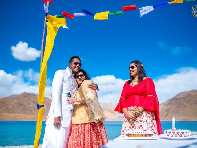 Sachi and Rikihil&apos;s wedding in Leh (Ladakh), Jammu and Kashmir 18
