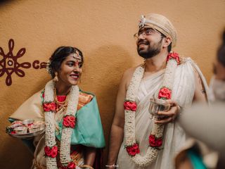 The wedding of Avinash and Yashaswini