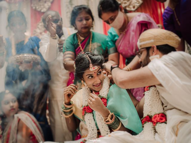Avinash and Yashaswini's wedding in Bangalore, Karnataka 52
