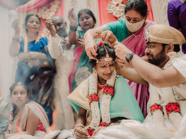 Avinash and Yashaswini's wedding in Bangalore, Karnataka 54