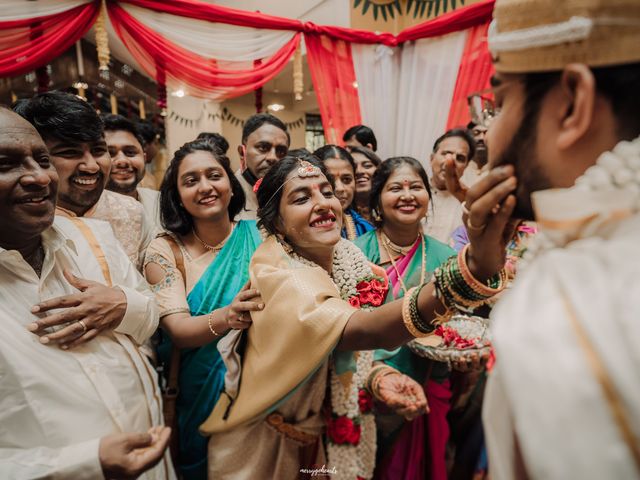 Avinash and Yashaswini's wedding in Bangalore, Karnataka 69