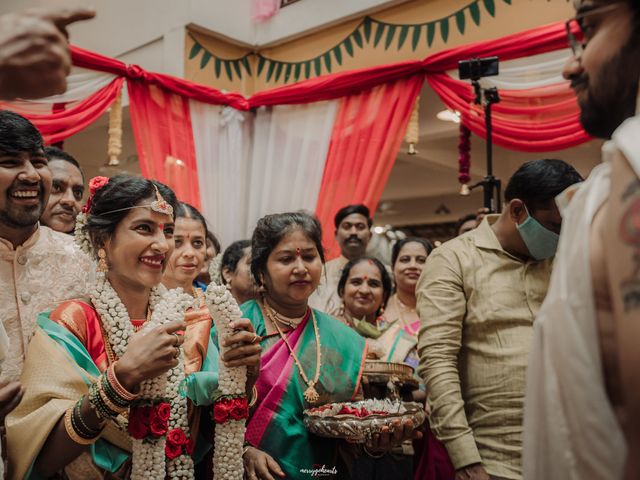 Avinash and Yashaswini's wedding in Bangalore, Karnataka 73