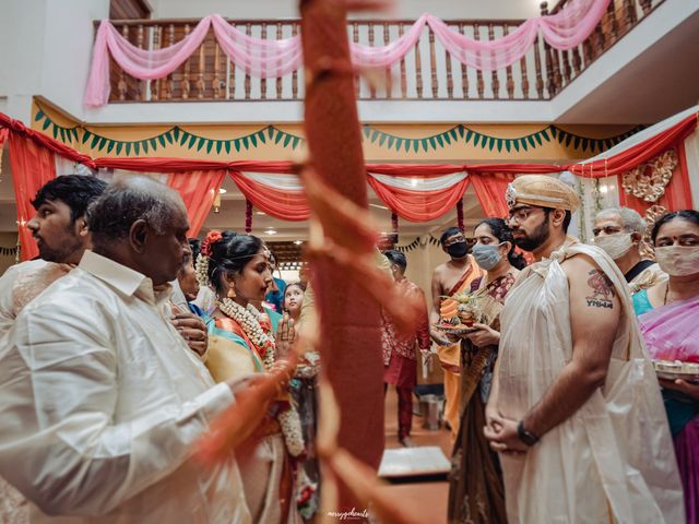 Avinash and Yashaswini's wedding in Bangalore, Karnataka 14