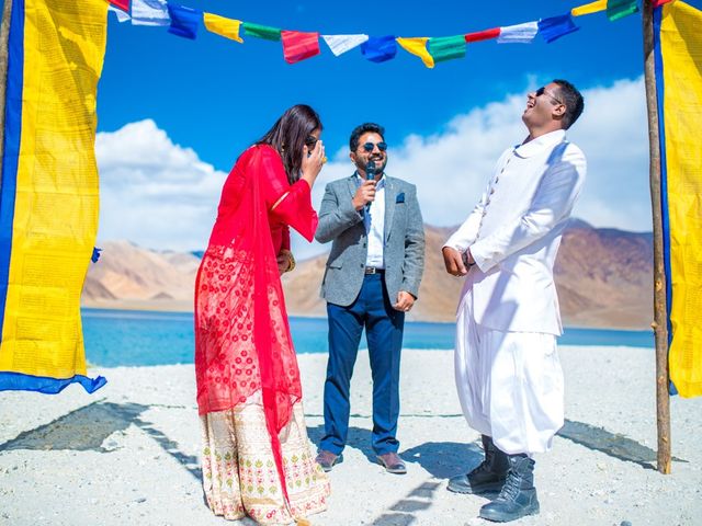Shachi and Rikhil&apos;s wedding in Leh, Ladakh 6