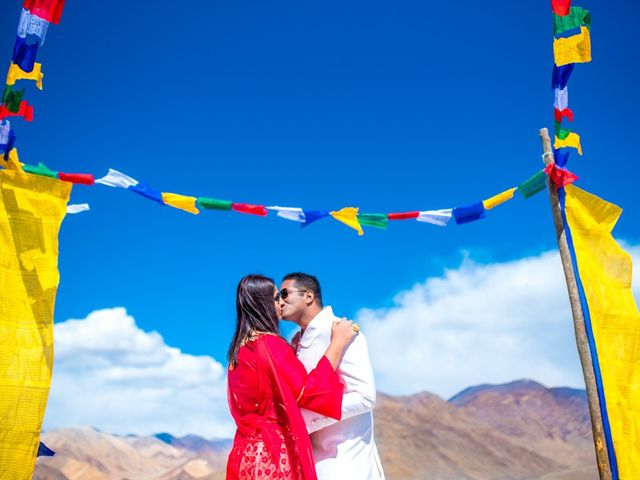 Shachi and Rikhil&apos;s wedding in Leh, Ladakh 7