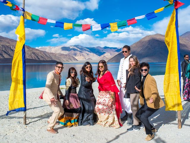 Shachi and Rikhil&apos;s wedding in Leh, Ladakh 13