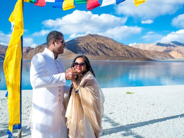 Shachi and Rikhil&apos;s wedding in Leh, Ladakh 15