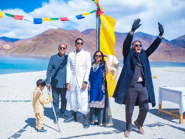 Shachi and Rikhil&apos;s wedding in Leh, Ladakh 50