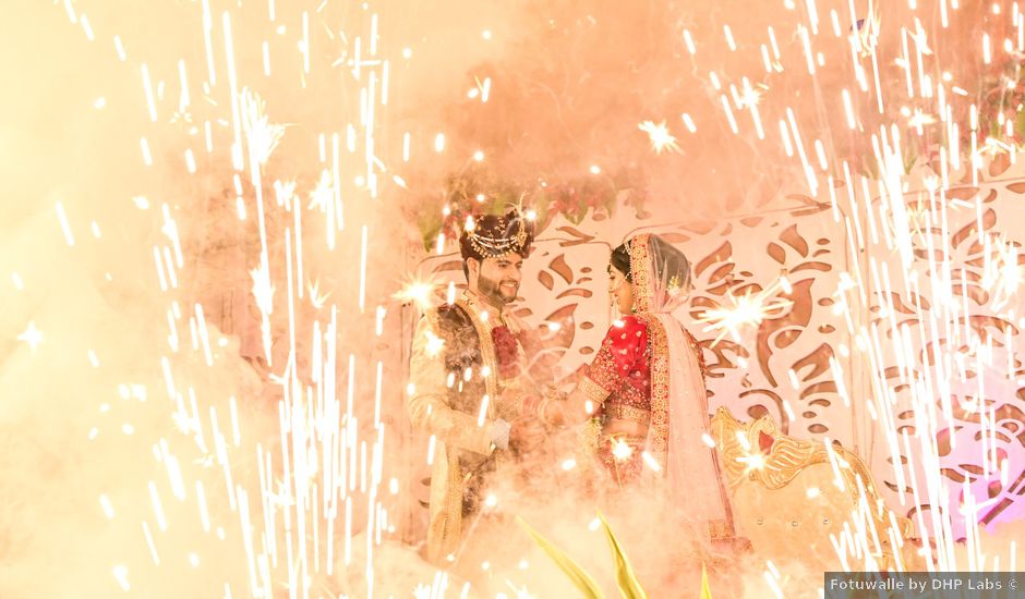 Neha and Hardik's wedding in Gurgaon, Delhi NCR