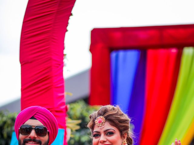 Gurpreet and Sahil's wedding in South Delhi, Delhi NCR 14