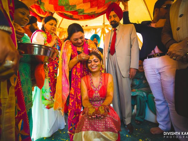 Gurpreet and Sahil's wedding in South Delhi, Delhi NCR 19