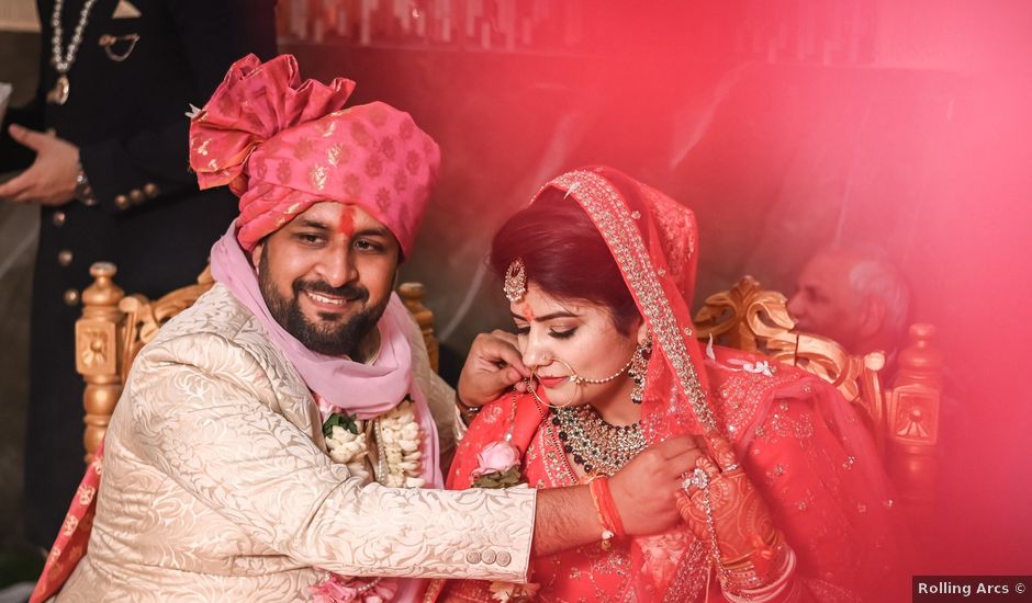 Lipi and Badal's wedding in Ghaziabad, Delhi NCR