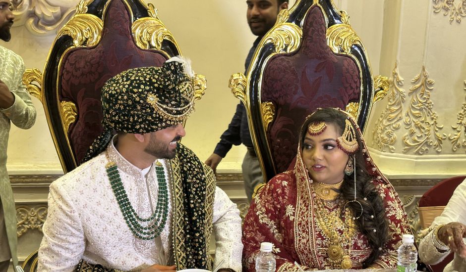 Naushin and Wajid Ali 's wedding in Hyderabad, Telangana