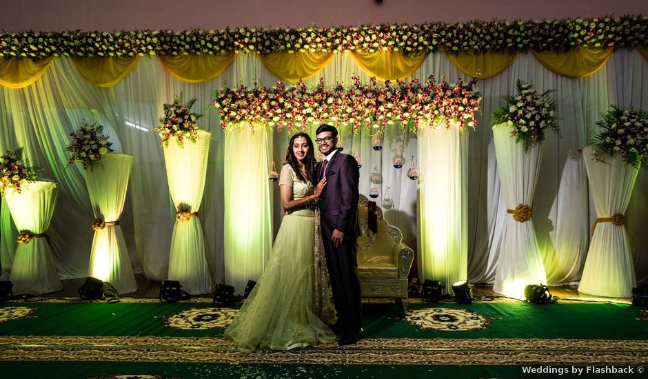 Vidya and Abhijit's wedding in Bangalore, Karnataka